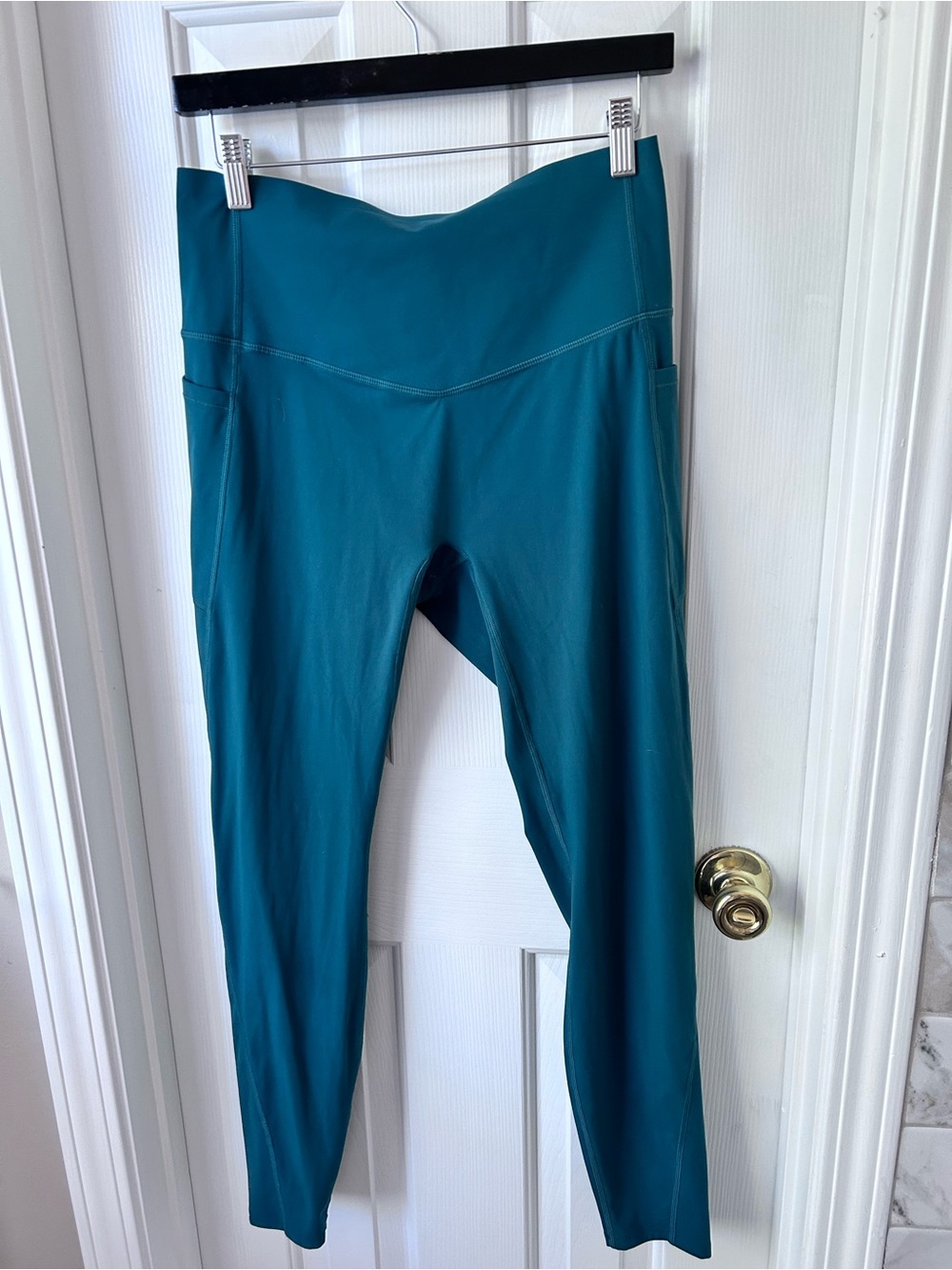 HALARA LEGGINGS RICH TEAL - Picture 3 of 5